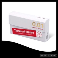 (SG Discreet) SAGAMI Original 0.01 Pu Condom, Standard Size