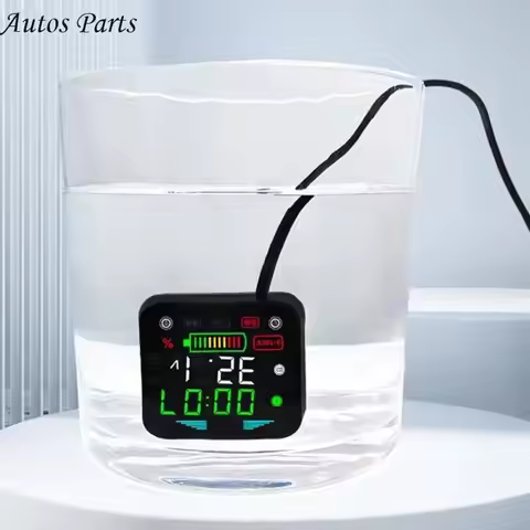 57BA LCD Digital Electricity Meter for Motorcycle Scooter 9-100V Battery Capacity Battery Capacity V
