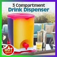 3 compartment drink dispenser - mawarrose1