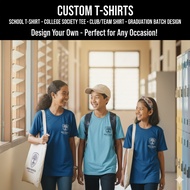 Custom T-Shirt Printing | School T-Shirt • College Society Tee • Club/Team Shirt  |  MOQ 5