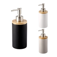 400Ml Ceramic Soap Dispenser, Nordic Style, Lotion Dispenser Soap Dispenser for Kitchen and Bathroom