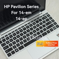 Keyboard Cover HP Pavilion Laptop 14-em 14-ep x360 New Silicone 14 Inch Laptop Protector