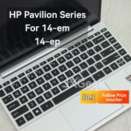 Keyboard Cover HP Pavilion Laptop 14-em 14-ep 14-ek x360 New Silicone 14 Inch Laptop Protector