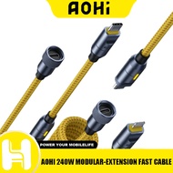 AOHI 240W MODULAR-EXTENSION FAST CABLE SET FOR FUTURE (0.33~8.53FT)