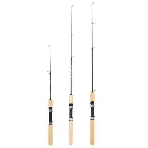 60/80/100cm Fishing Rod Pole Portable Carbon Fish Pole Light Weight River Comfortable Grip Carp Tack
