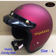 Helmet Magnum M8 - Matte Candy Red / Merah ( Size : L ) *Stock Limit*SGV MS88 KHI XDOT MHR LASER BKP LTD INDEX BELL BOGO