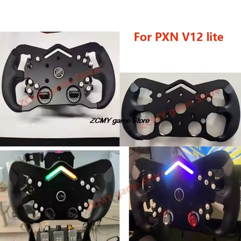 For PXN V12 LITE GT3 STYLE Steering Wheel MOD Replacement Panel DIY Accessory for SIMRACIN Simulator