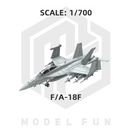 Model Way 1/700/350 Navy F/A-18E/F/G Super Hornet Carrier Based Fighter Jet Assembly Model Airplane 