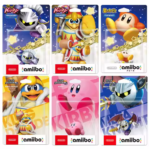 ARTSWIFT Nintendo Amiibo Kirby Dedede Waddle Dee Meta Knight Rare Figures NFC Asian Version Original