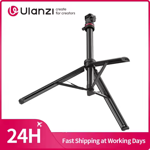 Ulanzi MT-80 Auto-Open Tripod 2M Ground Tripod Light Stand Selfie for Camera Smartphone Video Light