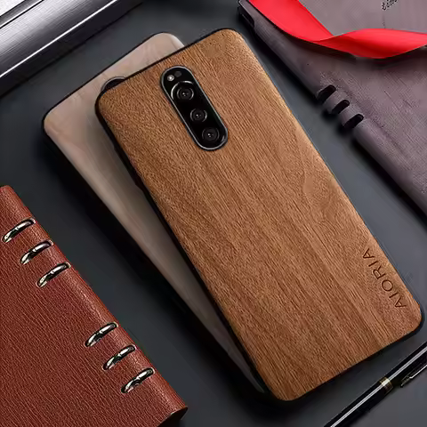Case for Sony Xperia XZ4 XZ3 Pro I ACE 2 III 5G funda bamboo wood pattern back cover for sony xperia