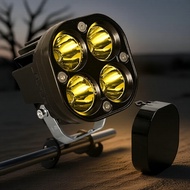Bright LED Work Lamp – Waterproof, Dustproof – Fits Motorcycles, Scooters, 4x4 Cars