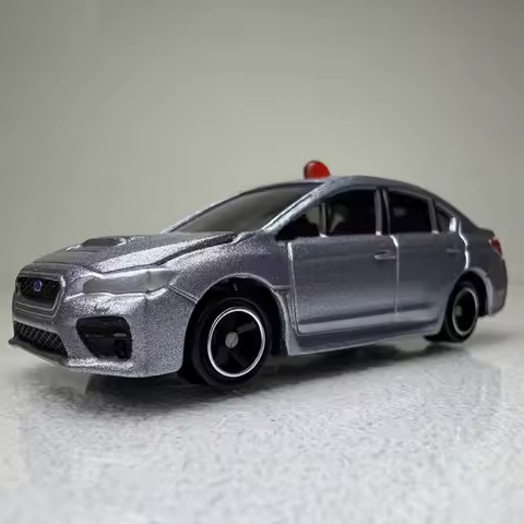 Takara Tomy Tomica No.2 Subaru WRX S4 Unmarked Patrol Car 1:64 Scale Alloy Diecast Car Mini Vehicle 