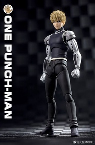 หุ่นฟิกเกอร์ตัวการ์ตูนอะนิเมะดีจียูมีในสต็อก Ditama Genos Garou SHF PVC ตุ๊กตาขยับแขนขาได้ของเล่นอะน