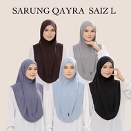 QAYRA COTTON SARUNG SAIZ L Awning Lipat