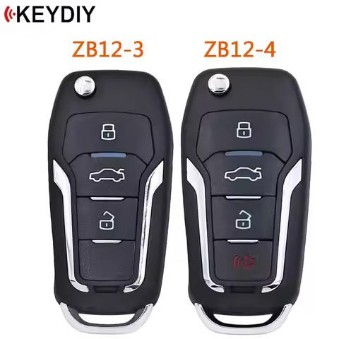 1 Piece KEYDIY ZB12 Universal KD Smart Key Keyless Remote Key Fob ZB12-3 ZB12-4 ZB Series for KD-X2 