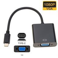 USB Type C To VGA Adapter Cable USB Type-C Male To VGA Female Video Converter
