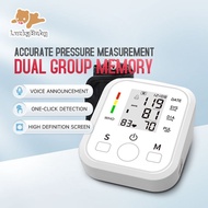 Electronic Digital Automatic Arm Blood Pressure Monitor BP LCD Smart Voice BP Tonometer