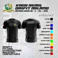 Kaos Akmil / Kaos Akmil Bahan Dryfit Milano Premium / Kaos Jersey Akmil