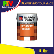 Nippon Paint Red Oxide Primer Cat Besi Undercoat - 5 Liter