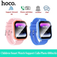 HOCO Y101 Children Smart Watch 4G SIM Card 1.83-inch 2.5D Screen GPS LBS WIFI Location 680mAh Video 
