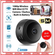 CCTV V380 Pro Mini Camera HD 150 Degrees IP Spy Cam Dash Cam 1080P Rumah Kamera Rumah CCTV