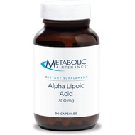 Metabolic Maintenance Alpha Lipoic Acid - 300mg ALA Supplement -  Support for Nerve + Health (100 Ca