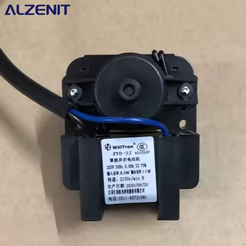 New For Willtron Refrigerator Fan Motor ZYD-2J DC Cooling Refrigeration Fan 220V 1.5W Fridge Radiato