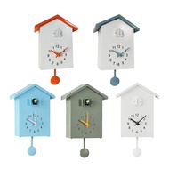 -New In May-Clock Wall Battery Powered Bedrooms Cuckoo Clock Decoration Decorative[Overseas Products]