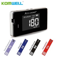 In1 4 Multi-Function Cholesterol Meter Uric Acid&Hemoglobin Blood Glucose Test Strips Kit For