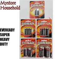 <100% Original>Eveready Super Heavy Duty Battery(AA/AAA/9V/C/D/6V)