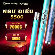Ngu Dieu 5500 RICEFISHING fishing rod specializes in hunting large fish with good fish retention lin