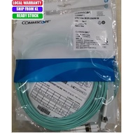 Commscope AMP fiber optic patch cord OM3 MM 50/125um duplex - LC to LC ~ 10 meter