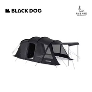 BLACKDOG BD-ZP006 FOUR SEASONS TUNNEL TENT - TENDA CAMPING 4 MUSIM UPF50+ DENGAN SNOW SKIRT WARNA HI
