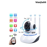Wanjia88// IP Camera CCTV Q5S 2MP V380 Pro 3 Antena Kamera CCTV Keamanan V380 Pro