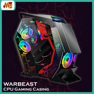 CPU Gaming Casing Double Side Transparent Gaming Case Glass / PC CASING / PC CASE