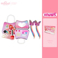 [SALEเซตวันเกิด999] Littal Lady พาเลท เครื่องสำอางเด็ก ออแกนิค แต่งหน้า ทาเล็บ  เซตแปรง