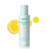 bye od-td Vitamin Calming Serum (1.7fl oz) - Soothing Ampoule with 6-in-1 Formula for Hydration, Moi