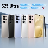 New 5G Smartphone S25 Ultra | 6.8 Inch Big Screen | Android Phone Murah | Memory 8GB RAM+256GB ROM |