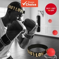 Muay Thai Boxing Speed Ball and Headband, Sanda Equipment for Fast Reflex and Coordination Training