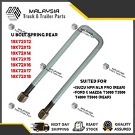U Bolt Spring Rear 18X72X12-18/18X73X12-18 Daihatsu Delta Isuzu Hicom Mitsubishi Canter Hino Dutro L