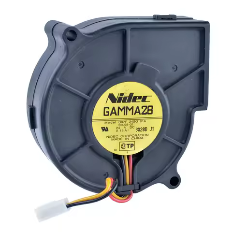 COOLING REVOLUTION D07F-24SG 01A 7530 7.5cm 24V 0.15A 24V centrifugal turbine blower fan