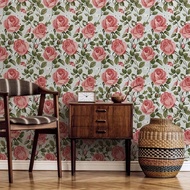 1 Roll Of Flower Style Self-Adhesive Wallpaper That Can Be Peeled Pasted Waterproof Detachable Thick