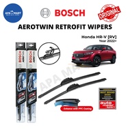 Bosch Aerotwin Retrofit U Hook Wiper Set for Honda HR-V (RV)(Year 2022+) (26"/16")