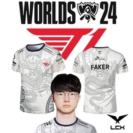 New T1 E-Sports Club Faker Special Edition Jersey T-shirts League Of Legends T1 Trendy Limited T Shi