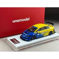 Honda Civic FD Spoon Resin Scale 1:64 Brand One Model Diecast Car