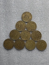 （幣膽）香港女皇1983年壹毫10枚