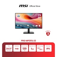 MSI Monitor PRO MP251L E2 | 24.5" | FHD | IPS | 1ms | 120Hz (จอคอมพิวเตอร์)[Pre-Order จัดส่งภายใน7-1
