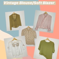 VINTAGE BLOUSE BAJU VINO