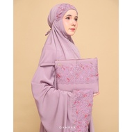 Telekung cotton+ free beg telekung